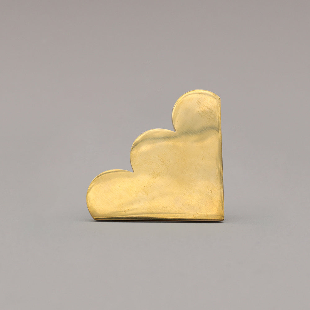 Cloud Pull - Solid Brass - Corner Cabinet Hardware by Hapny Home