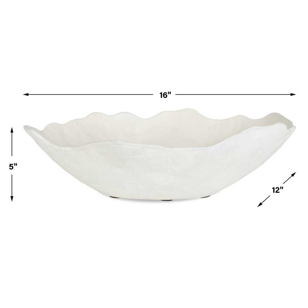 Outdoor White Bowl