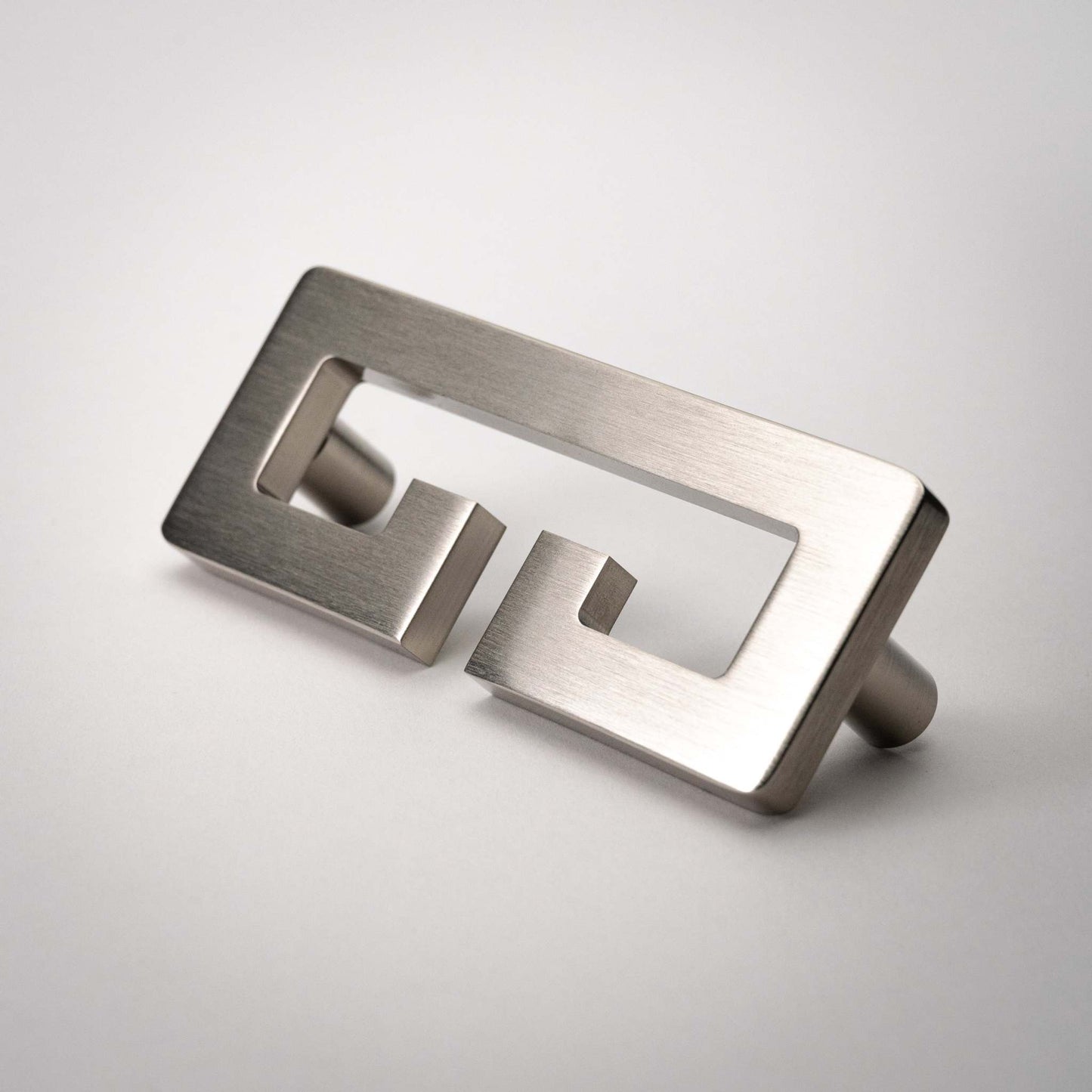 Chloe, Solid Brass Greek Key Pull