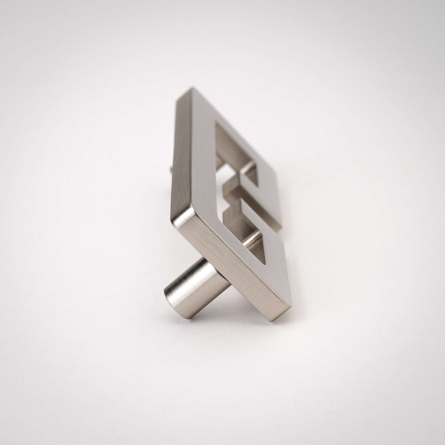 Chloe, Solid Brass Greek Key Pull