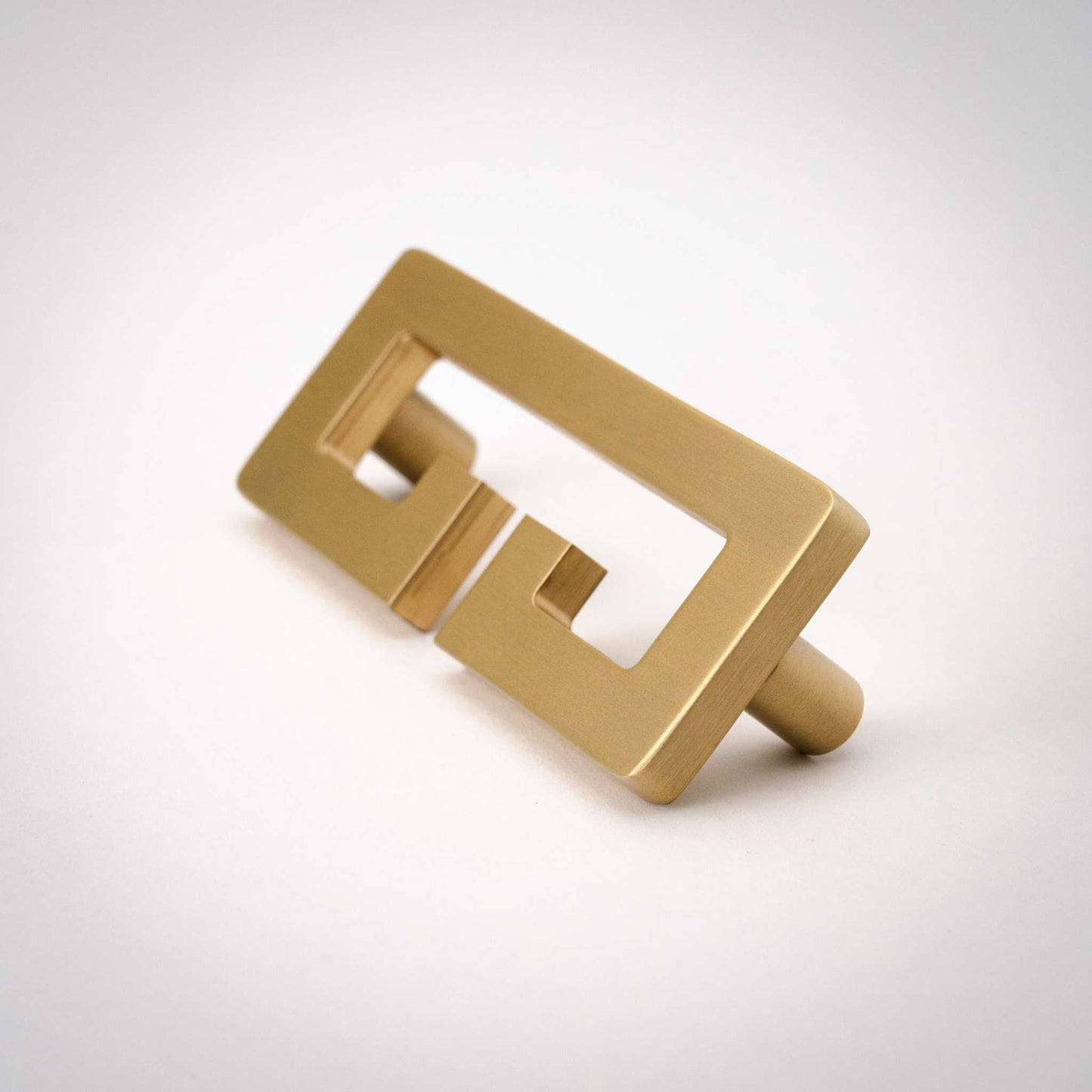 Chloe, Solid Brass Greek Key Pull