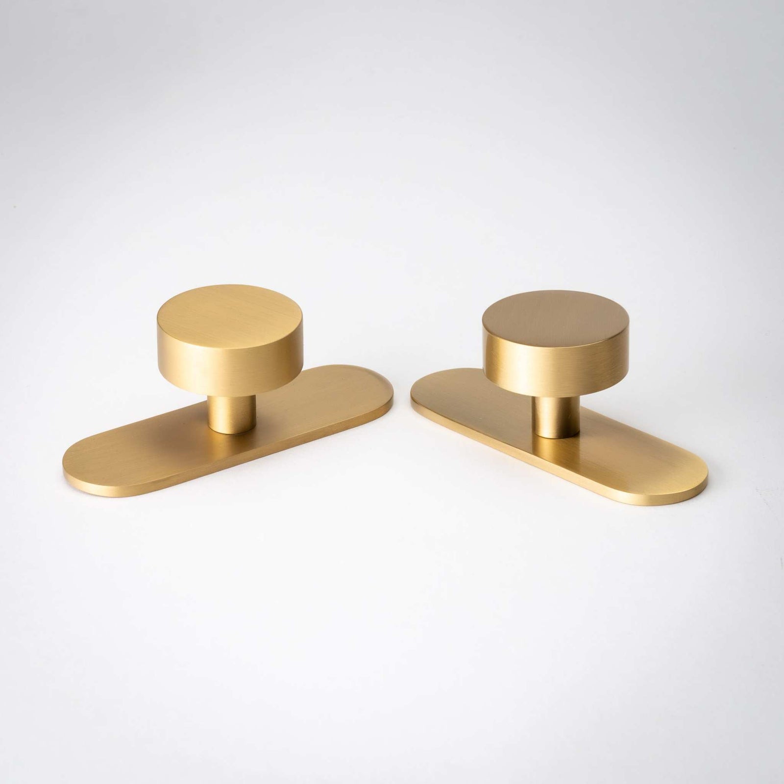 Orbital Knob, Solid Brass Cabinet Knobs