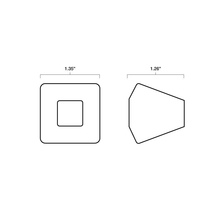 Diamond Cabinet Knob