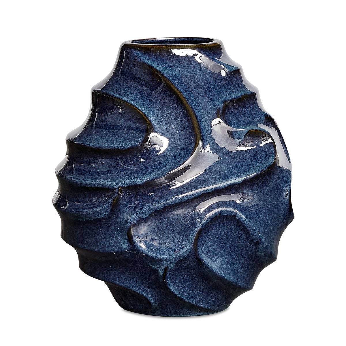 Modern Blue Vase