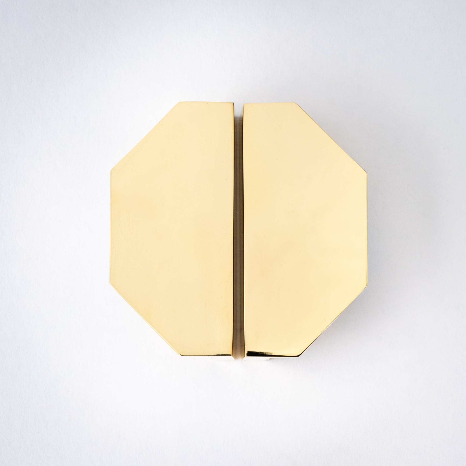 Alto, Solid Brass Half Hex Pulls