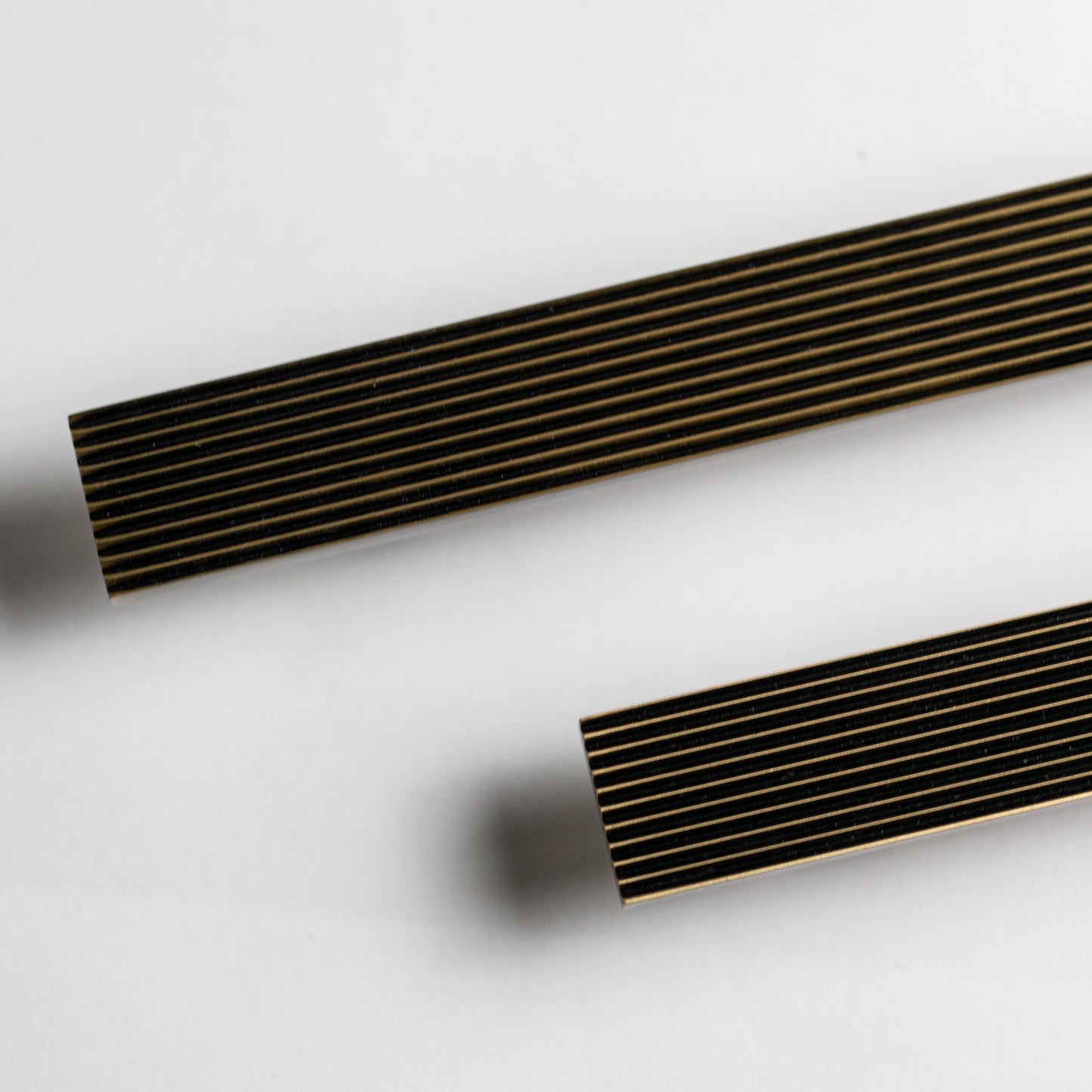 Rail, Antique Brass Cabinet Pulls