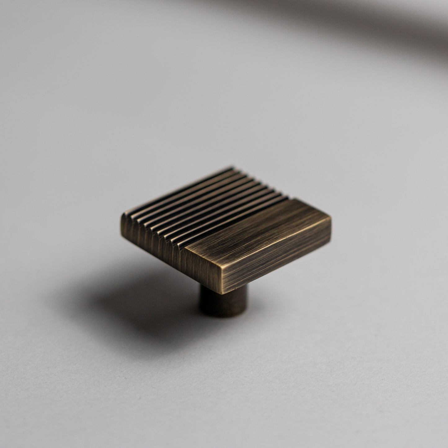 Rail, Antique Brass Cabinet Pulls