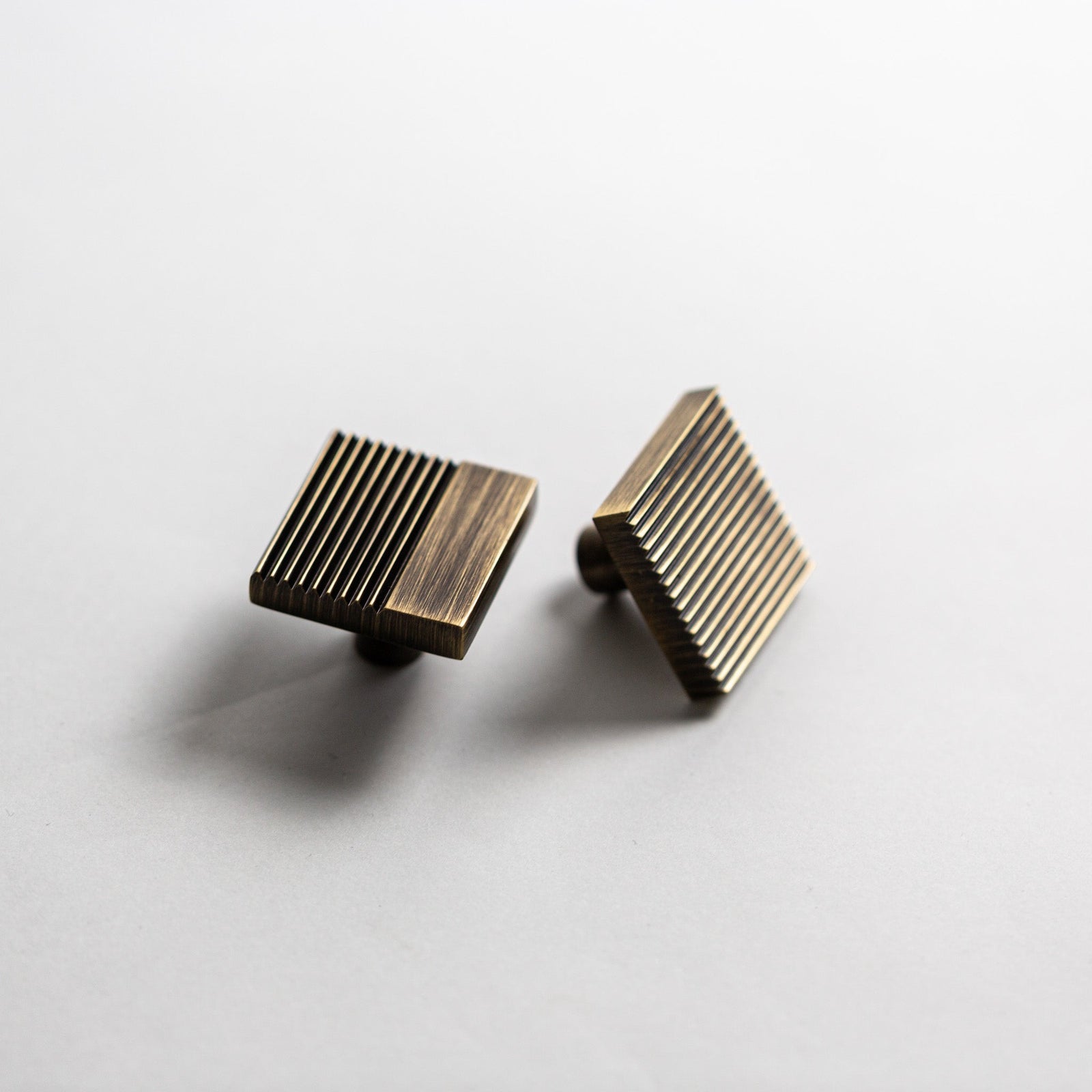 Rail, Solid Brass Knobs