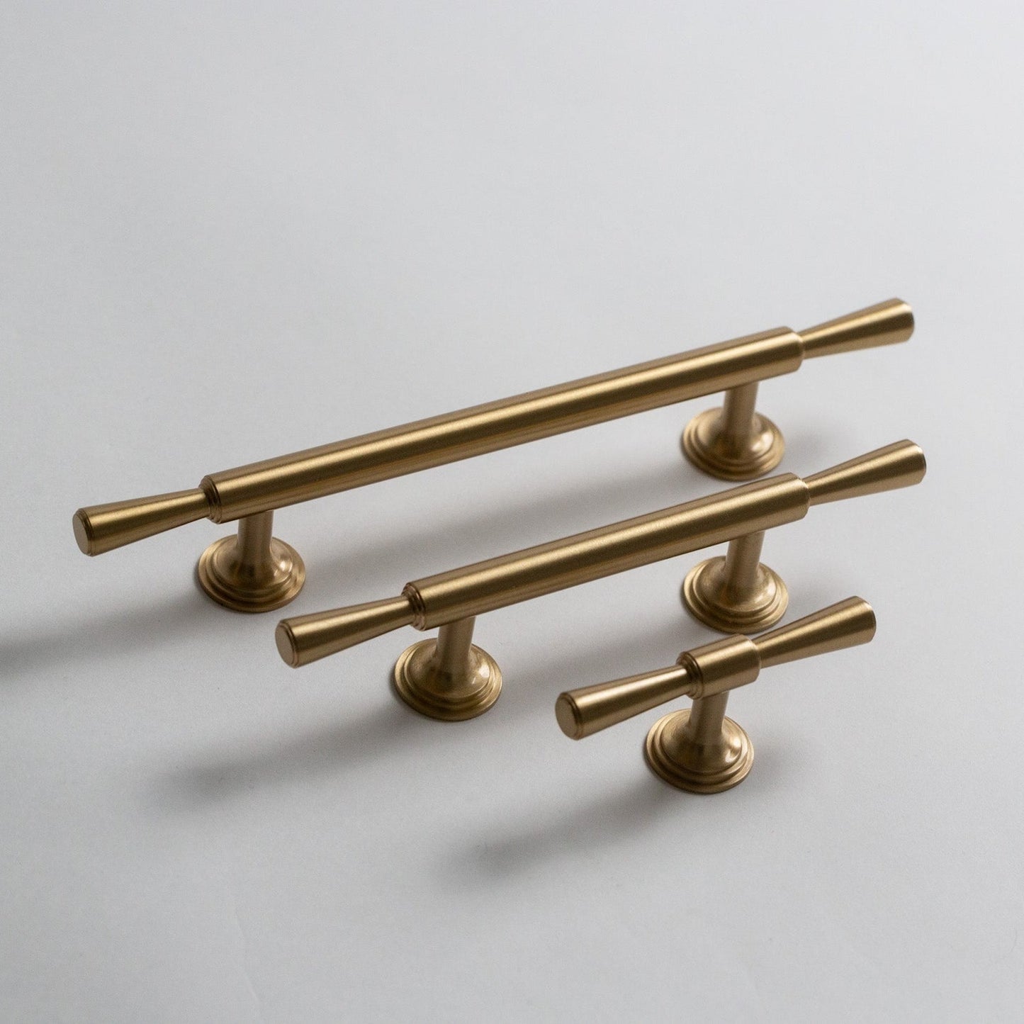 Tuxedo, Solid Brass Cabinet Pulls