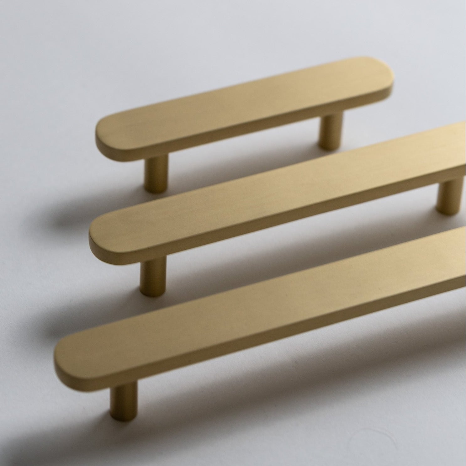 Orbital, Solid Brass Cabinet Pulls