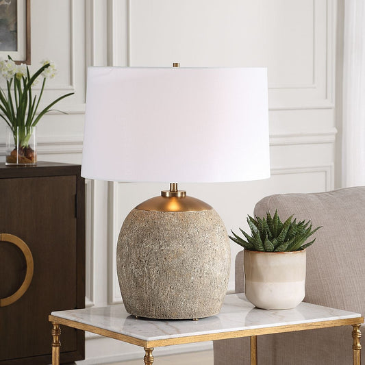 Concrete Table Lamp