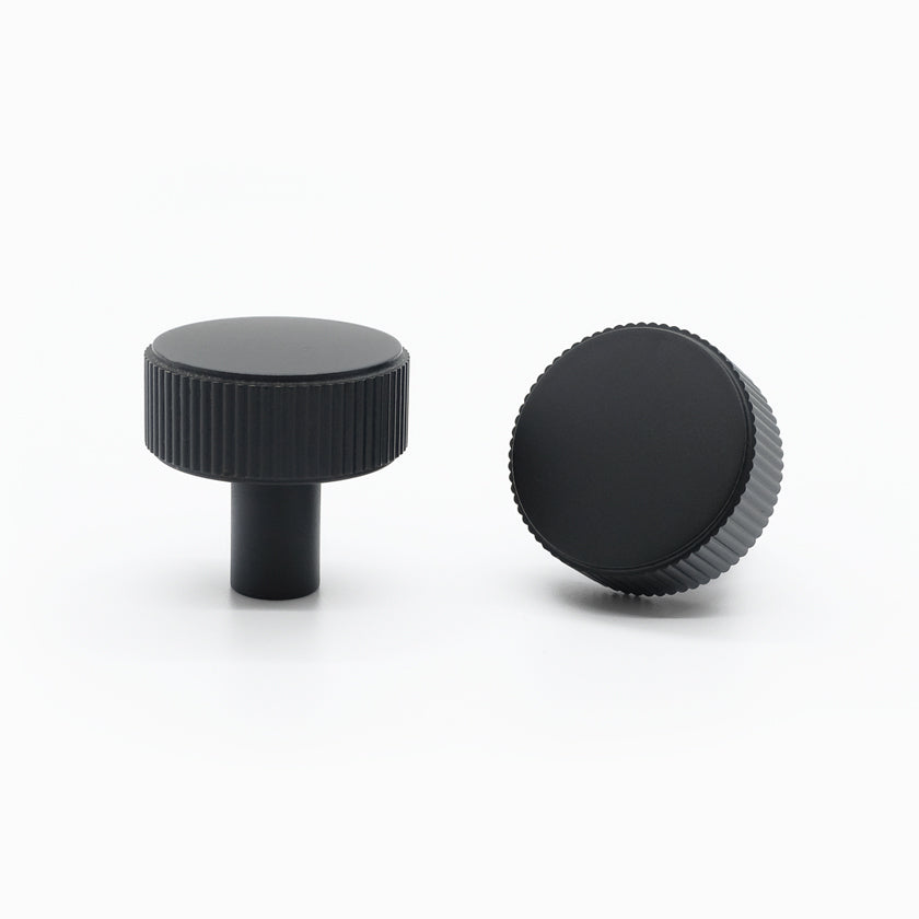 Ribbed Cabinet Knob
