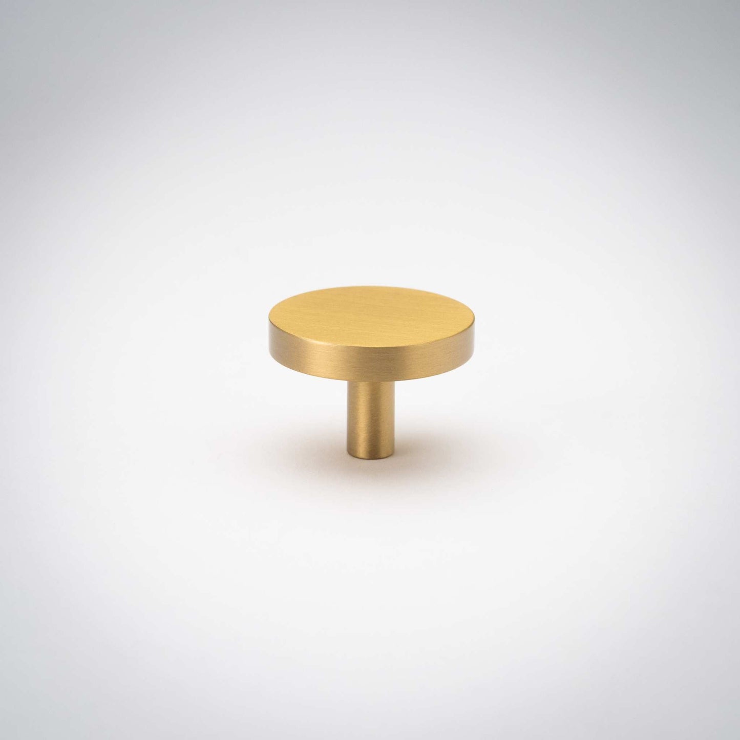 Rondelle, Solid Brass Cabinet Knobs