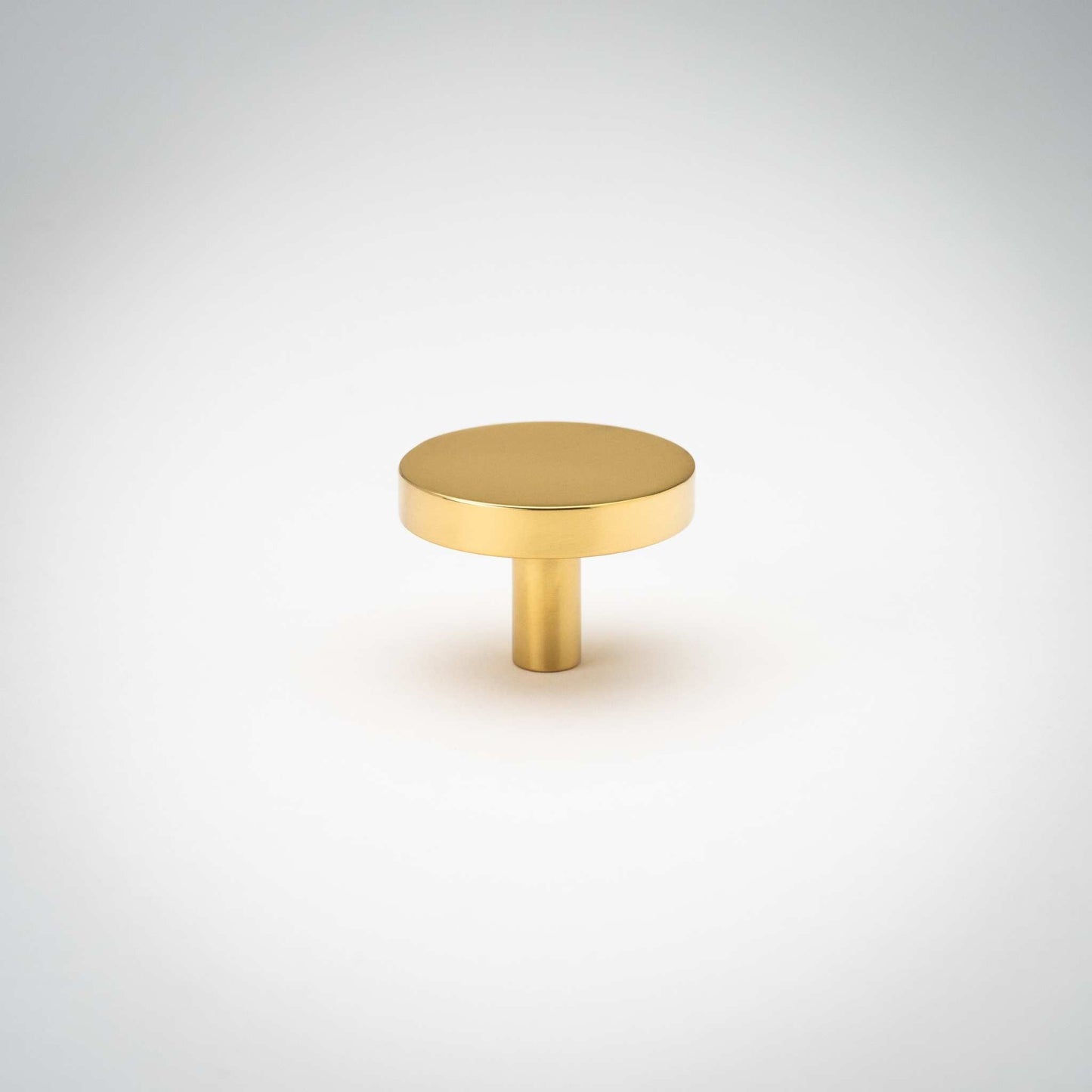 Rondelle, Solid Brass Cabinet Knobs