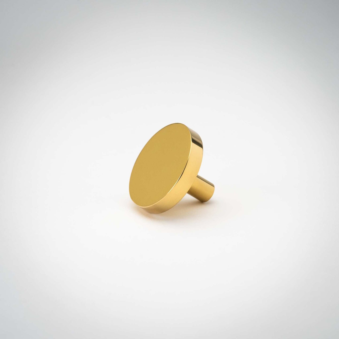 Rondelle, Solid Brass Cabinet Knobs