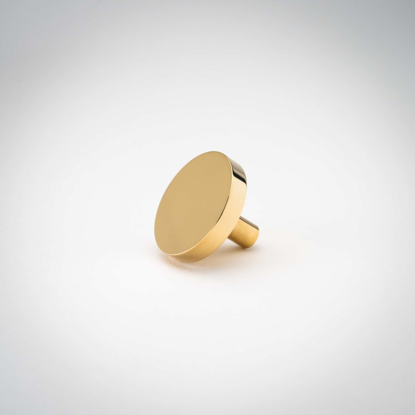 Rondelle, Solid Brass Cabinet Knobs