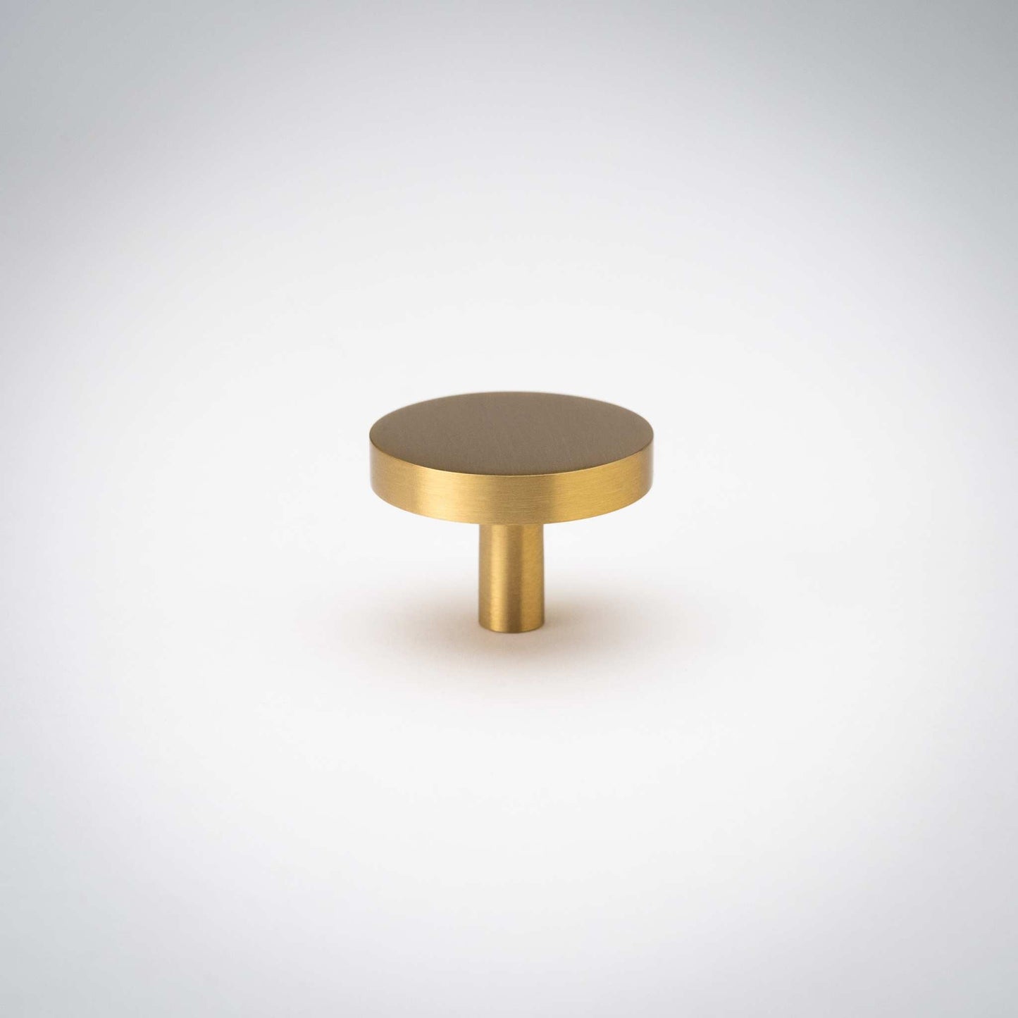 Rondelle, Solid Brass Cabinet Knobs