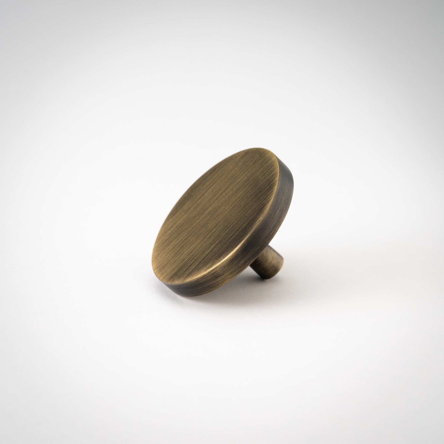 Rondelle, Solid Brass Cabinet Knobs