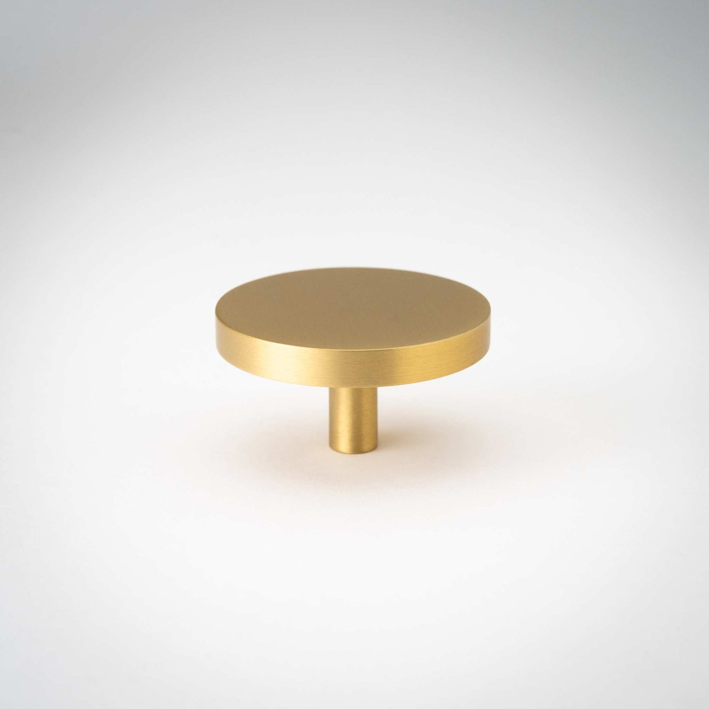 Rondelle, Solid Brass Cabinet Knobs