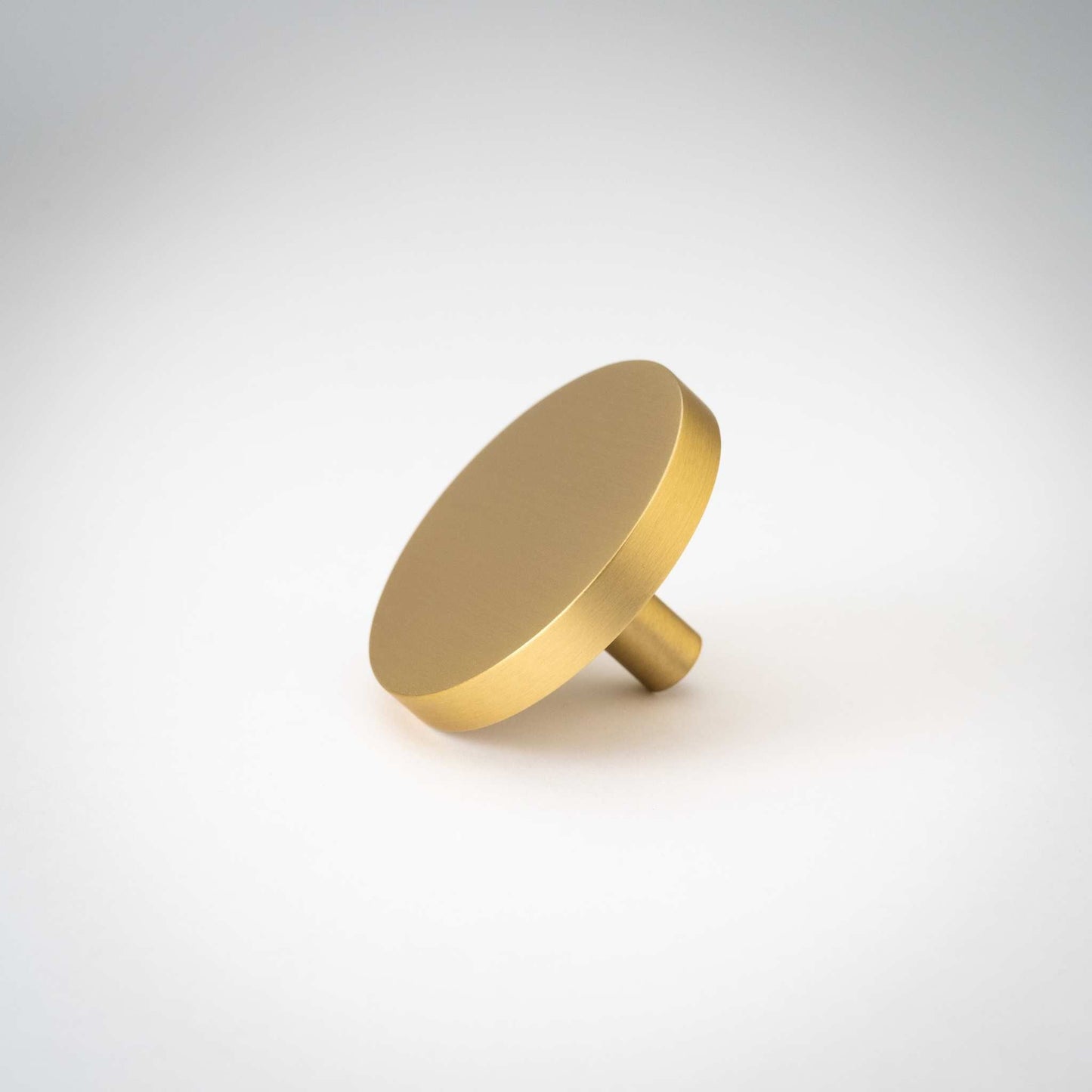 Rondelle, Solid Brass Cabinet Knobs