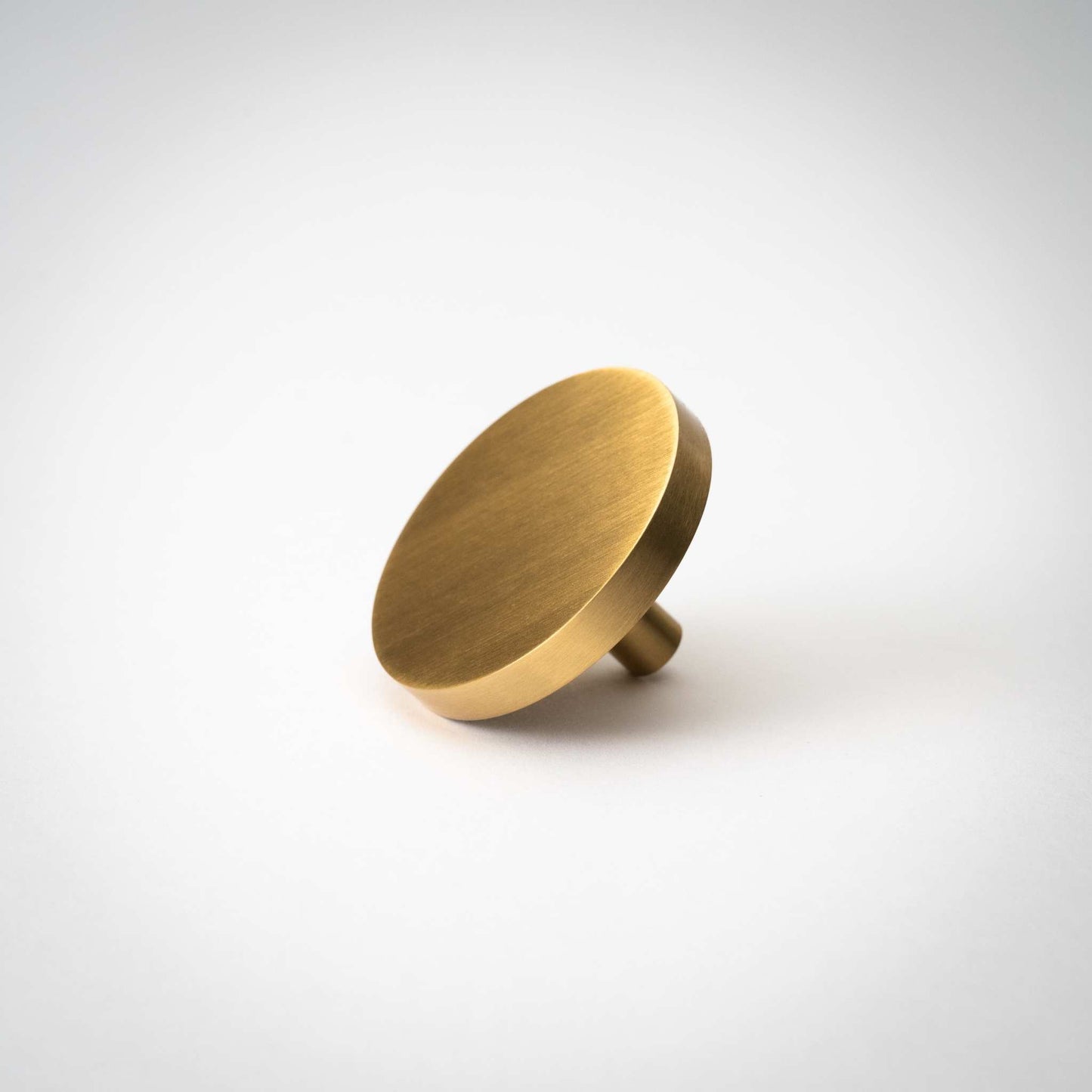 Rondelle, Solid Brass Cabinet Knobs