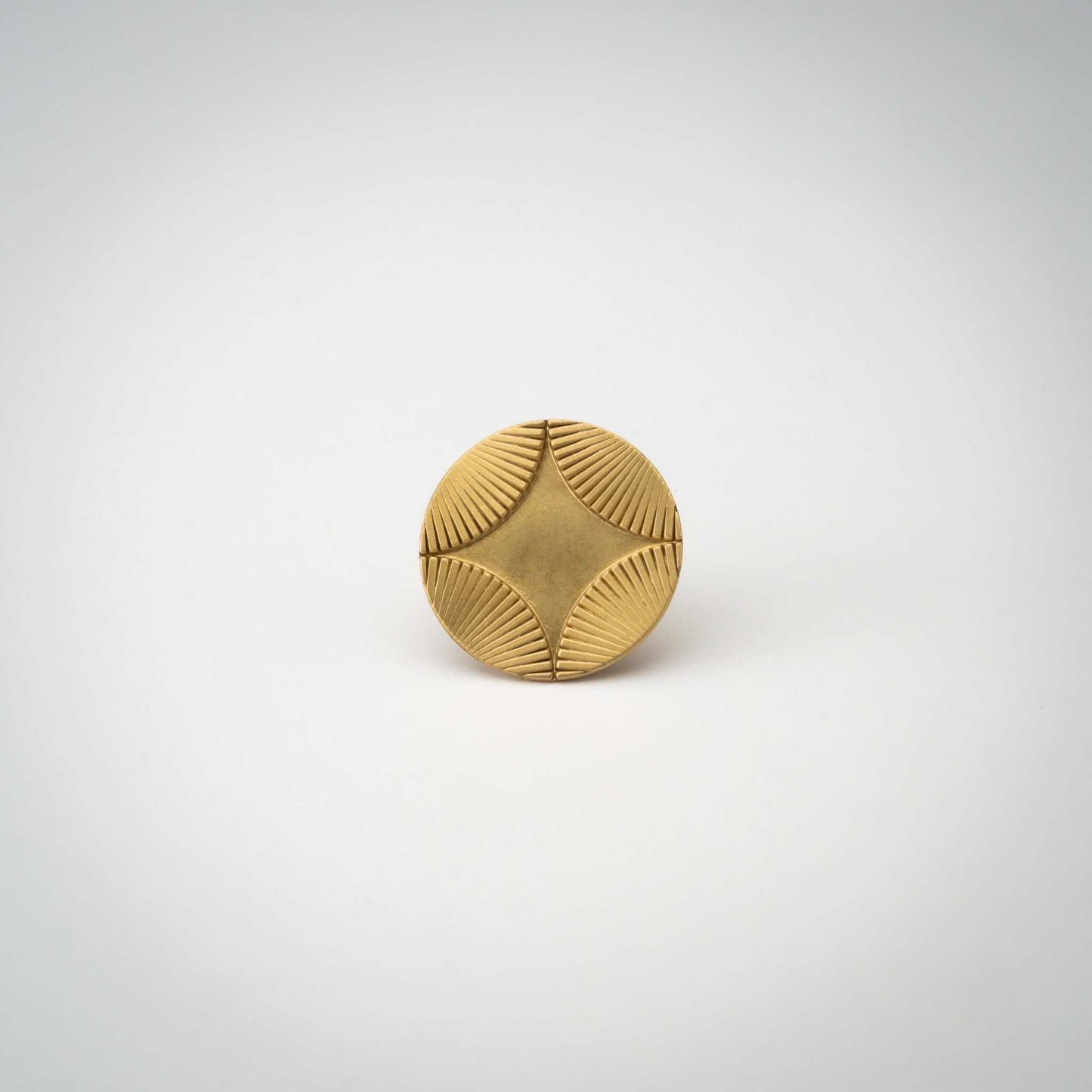 Star, Solid Brass Cabinet Knob