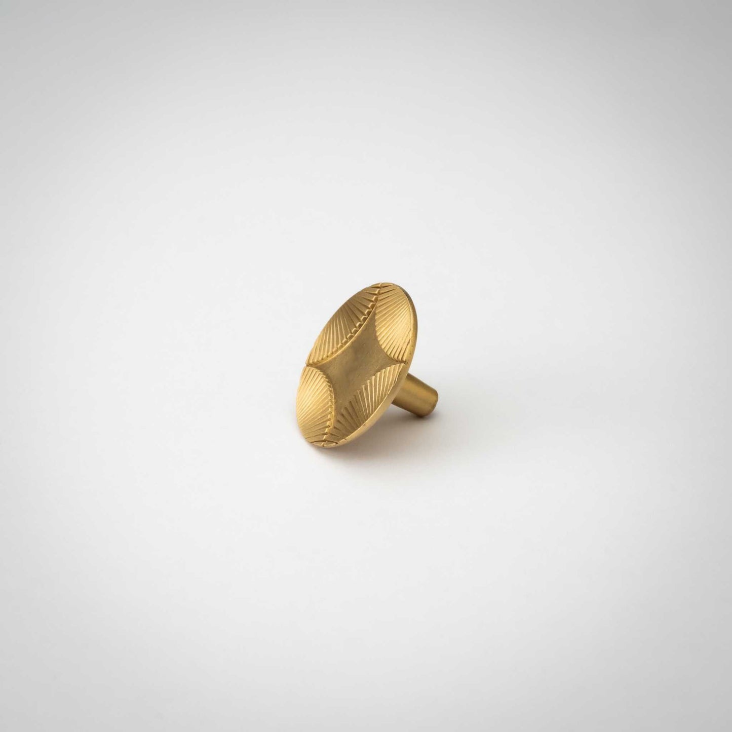 Star, Solid Brass Cabinet Knob