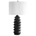 Black Wood Table Lamp