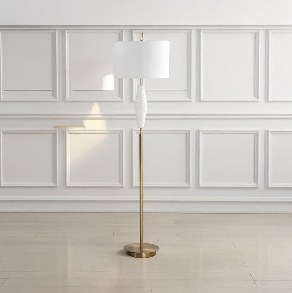 Uttermost White Floor Lamp