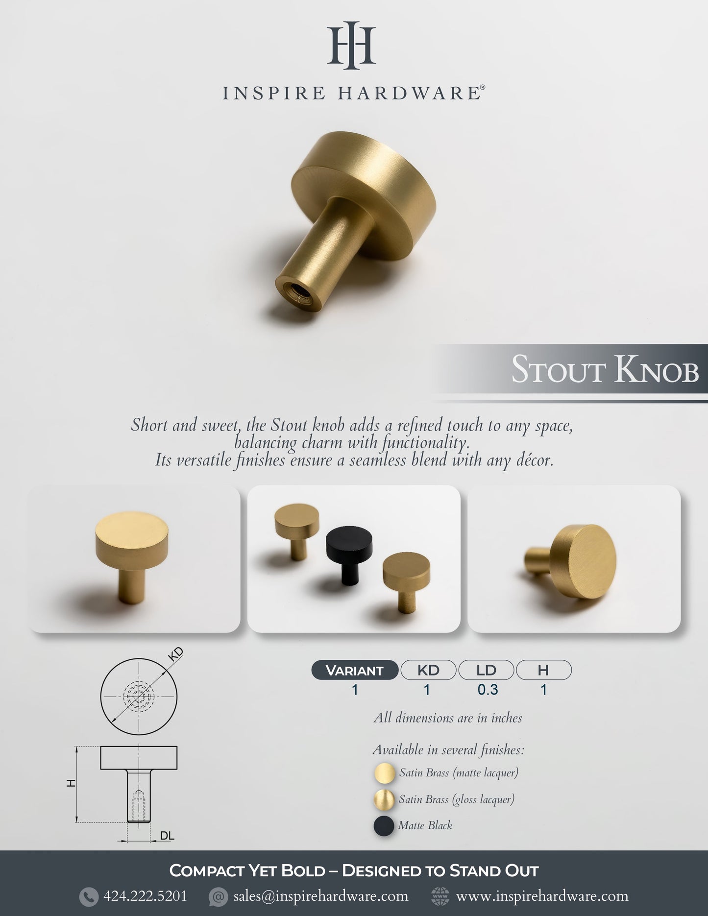 Stout Knob