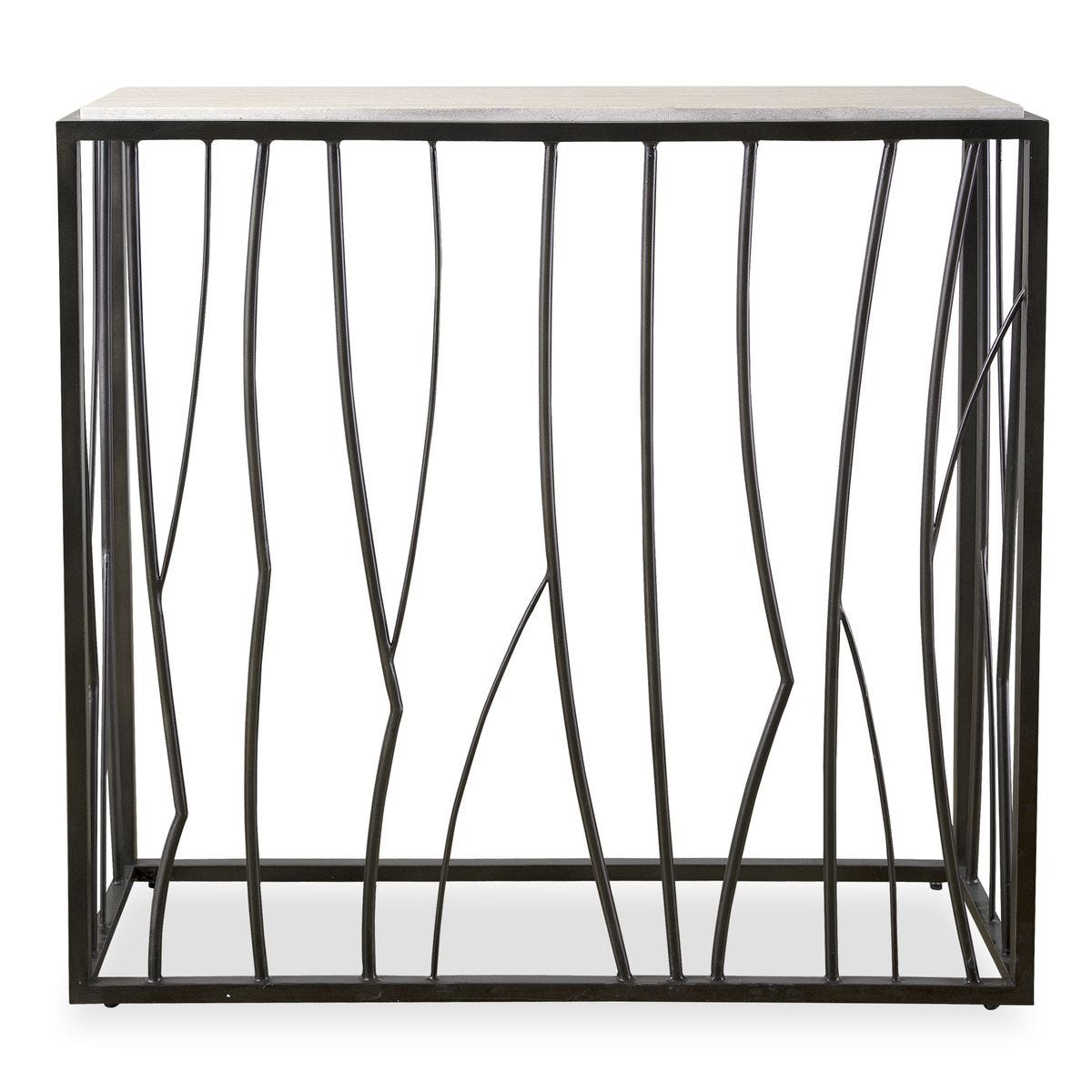 Reed Console Table, 2 CARTONS