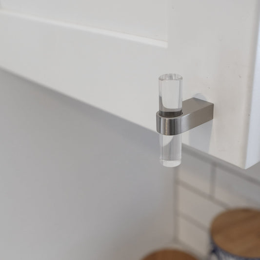 Clarity Acrylic Cabinet Knob