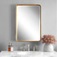 Antique Gold Leaf Mirror