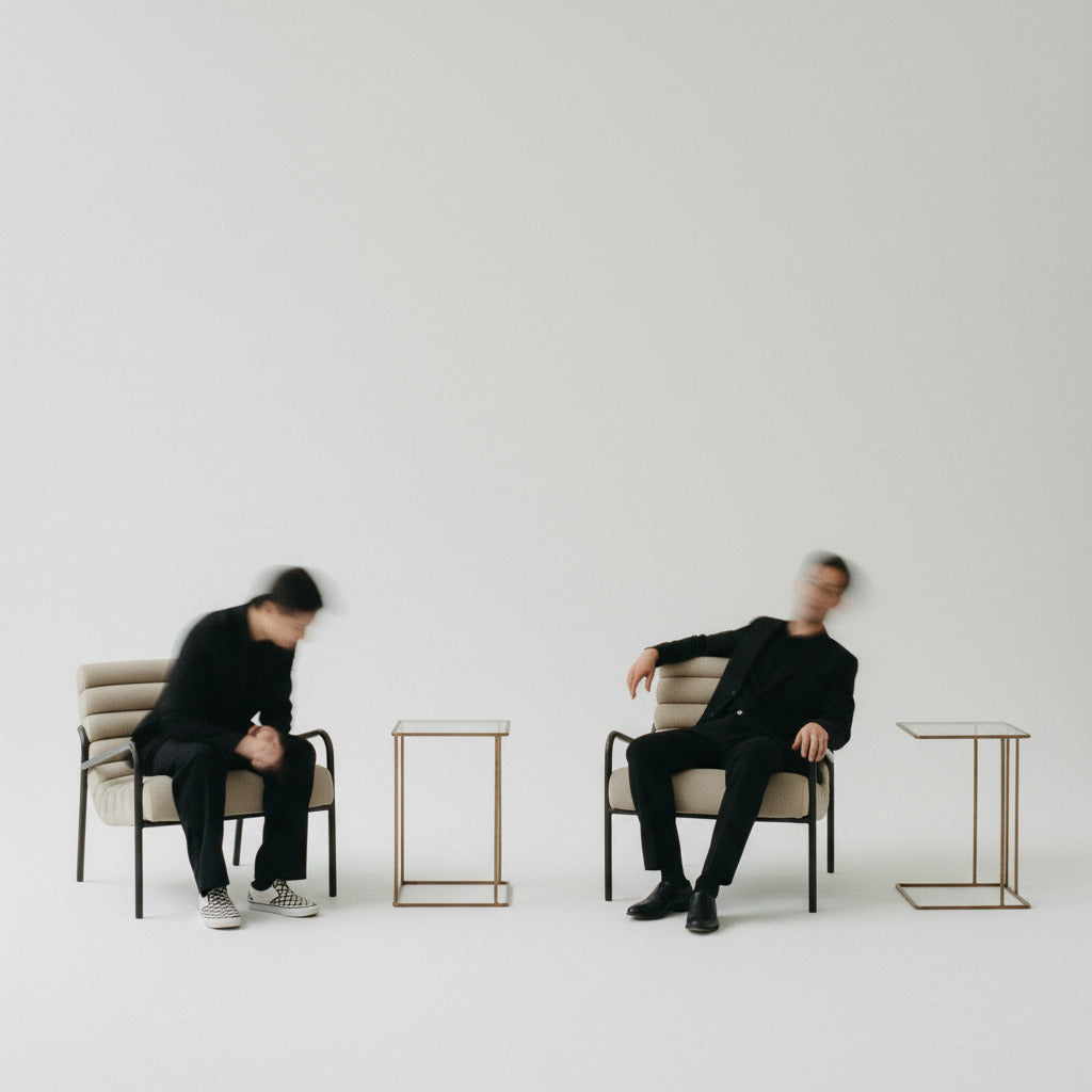 Antique Gold Side Table