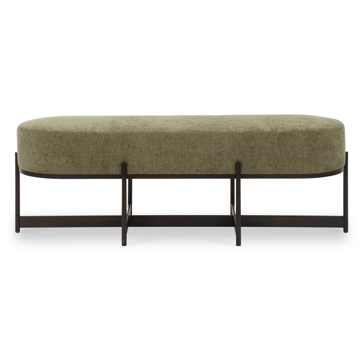 Mini Divan Bench Small Bench for Entryway - Narrow, Entry, Skinny - Affordable Seating