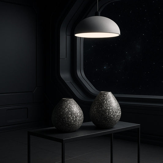 Black And White Ceramic Vases