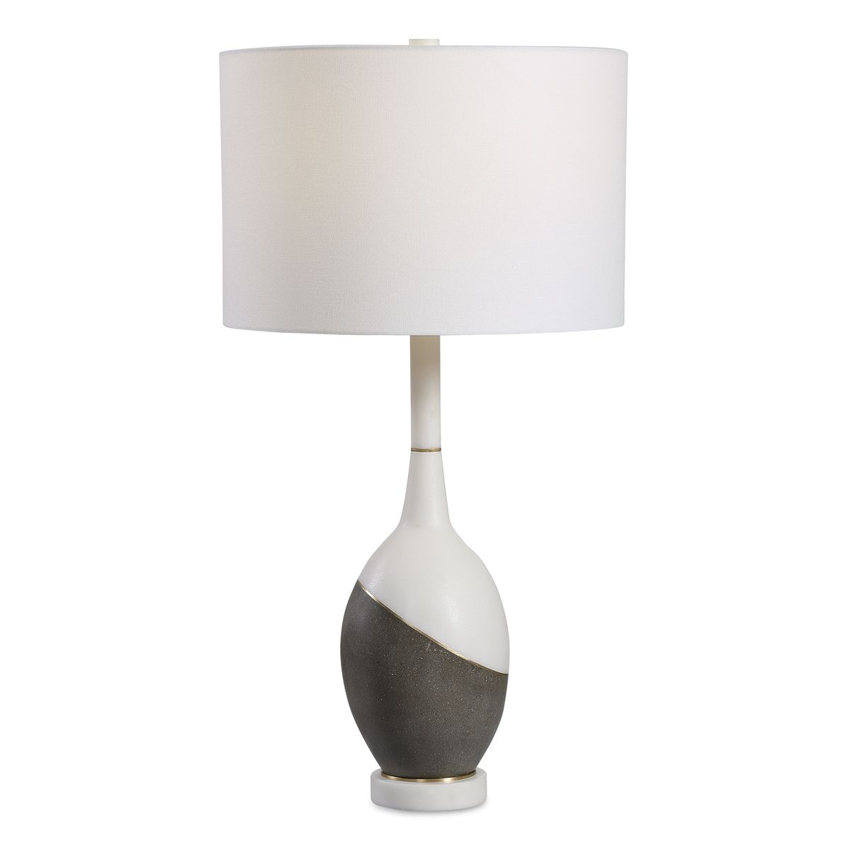 Black and White Lamp.
