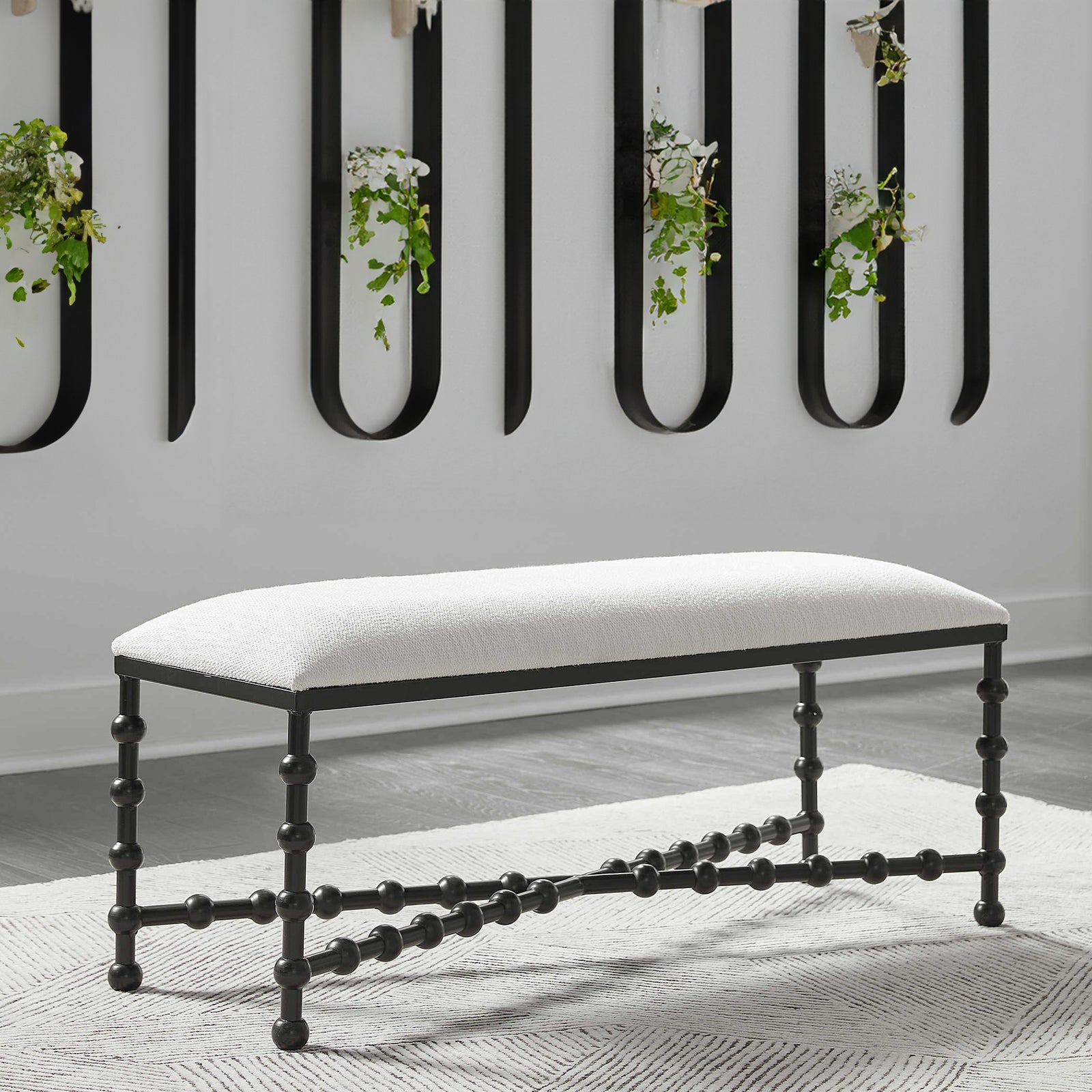 Iron Bedroom Bench