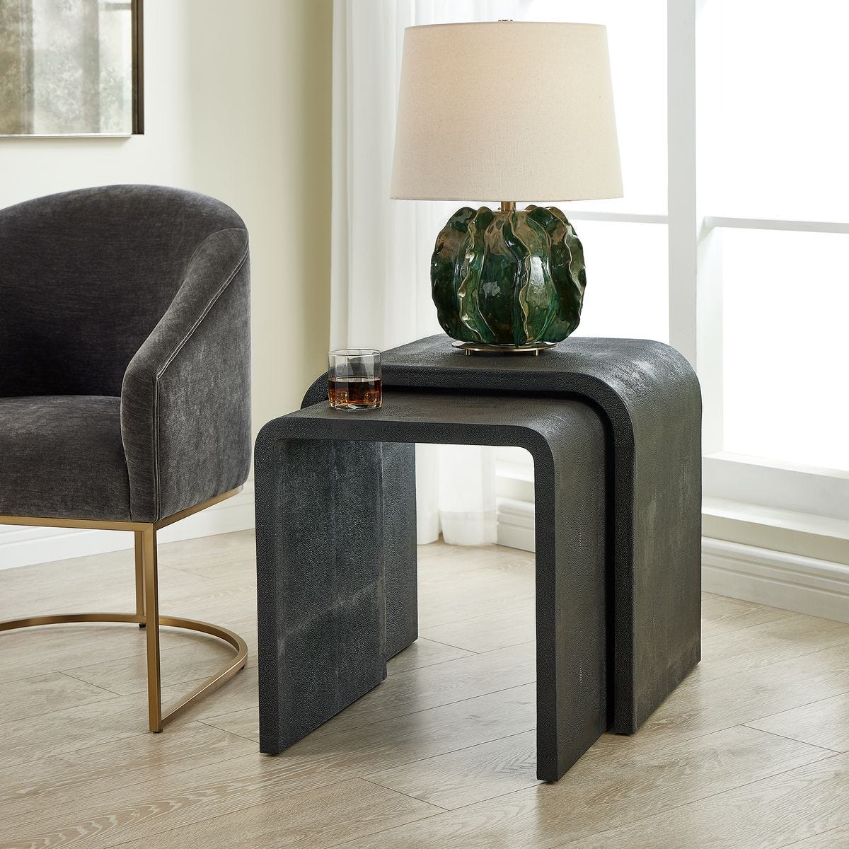 Black Nesting Tables