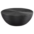 Black Rattan Coffee Table