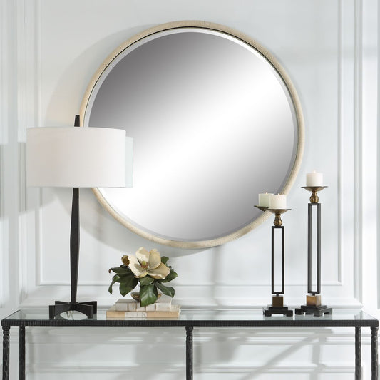 Circular Rope Mirror.