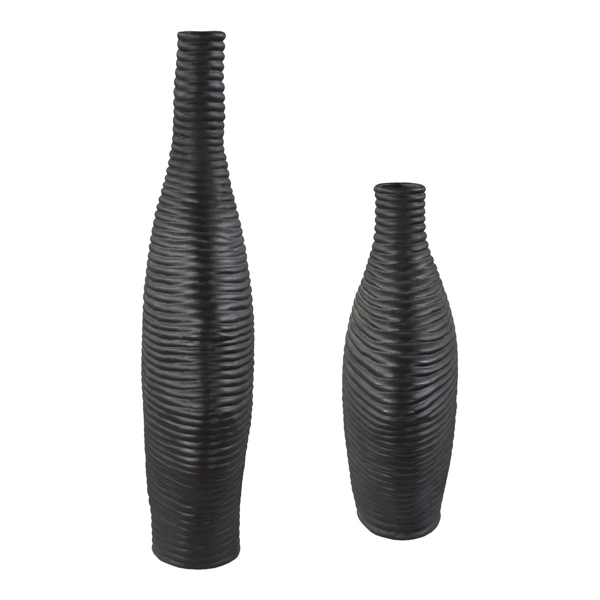Contemporary ceramic vases.