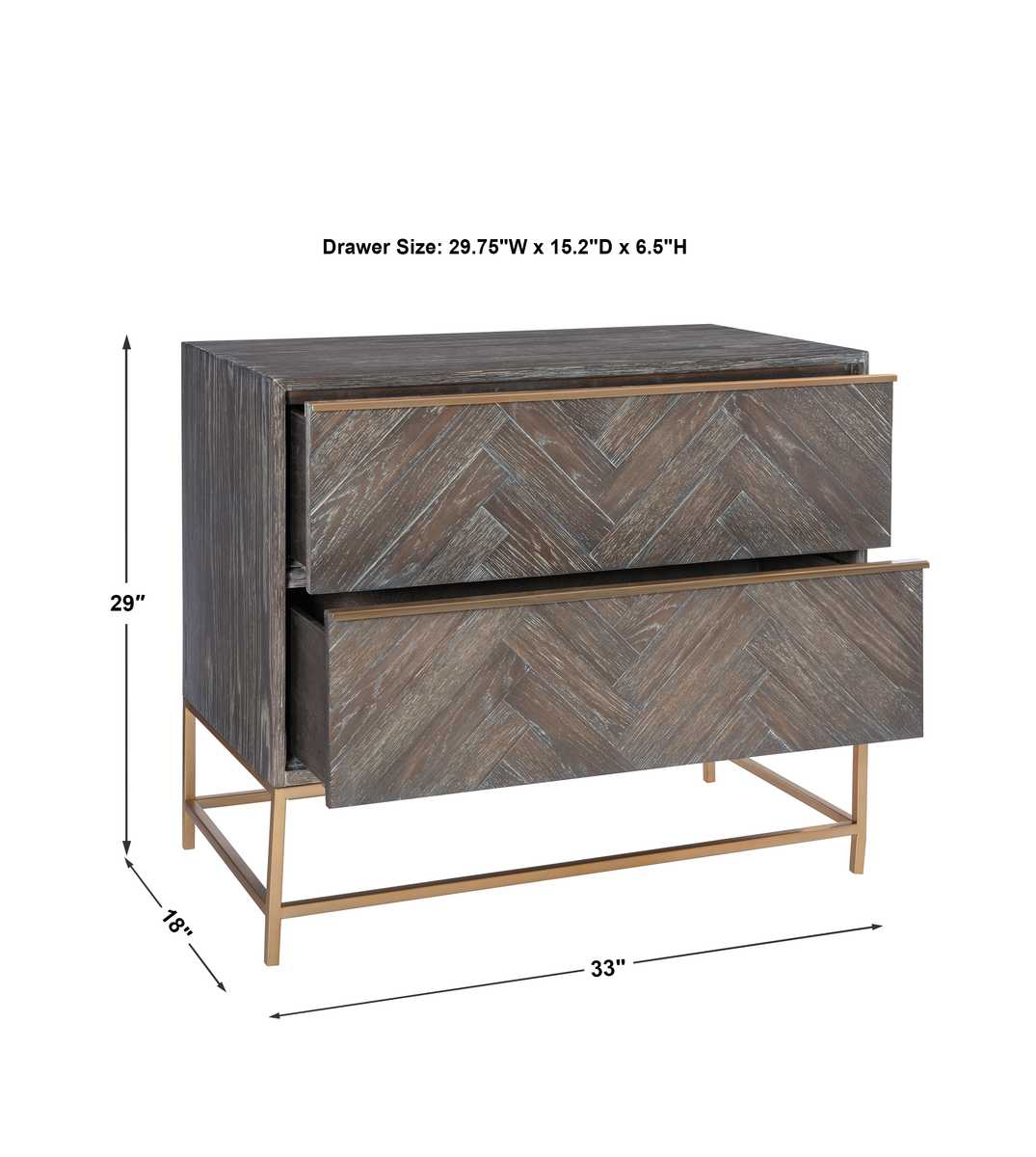 Dark Walnut Dresser