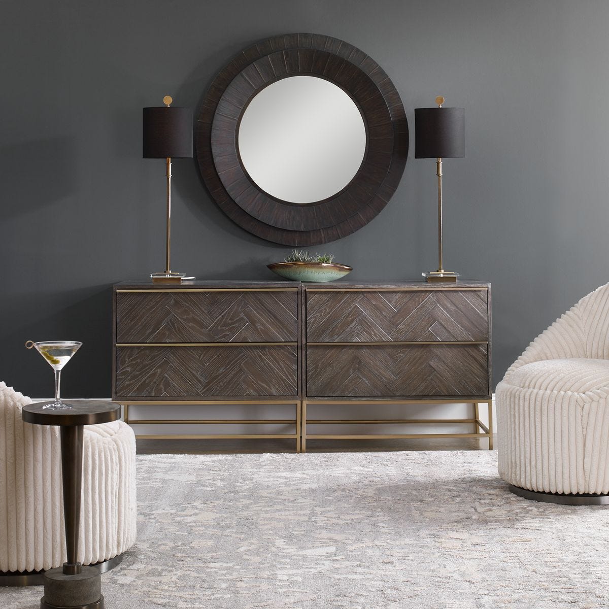 Dark Walnut Dresser