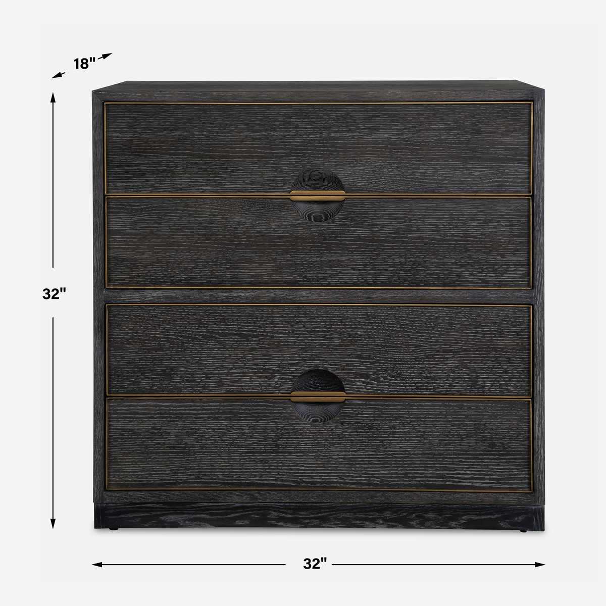Dark Wood Dresser