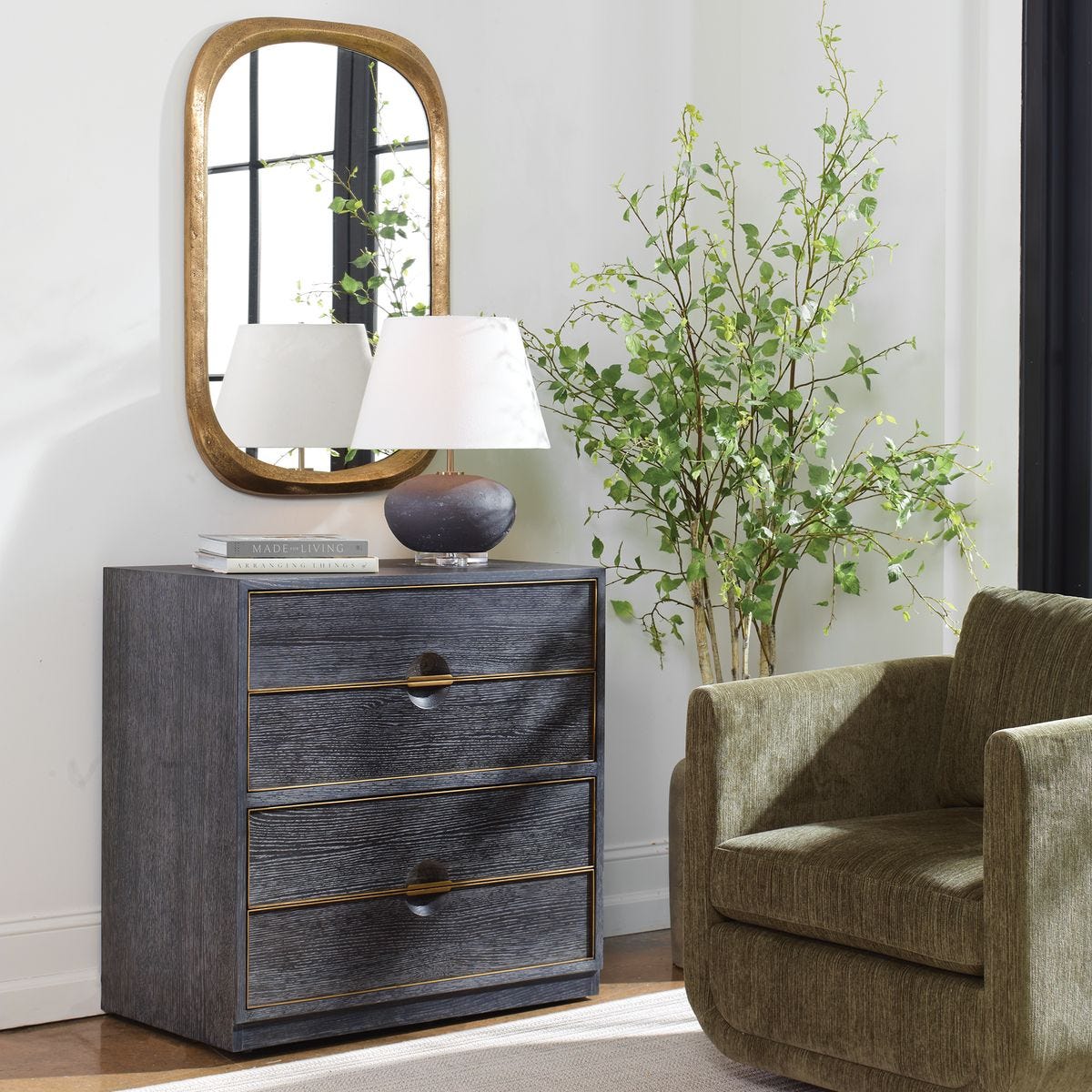 Dark Wood Dresser