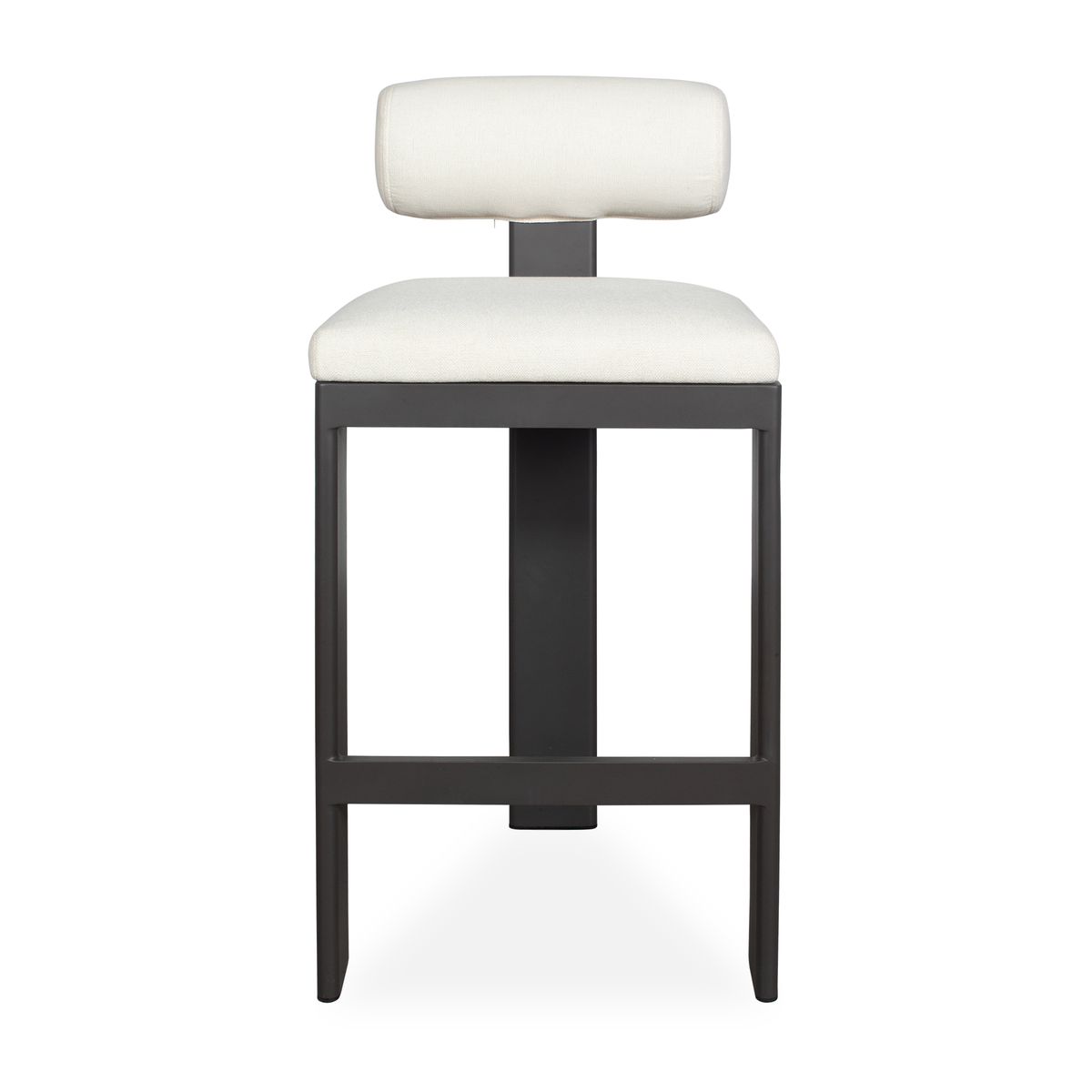 Bolster Back Outdoor Bar Stool