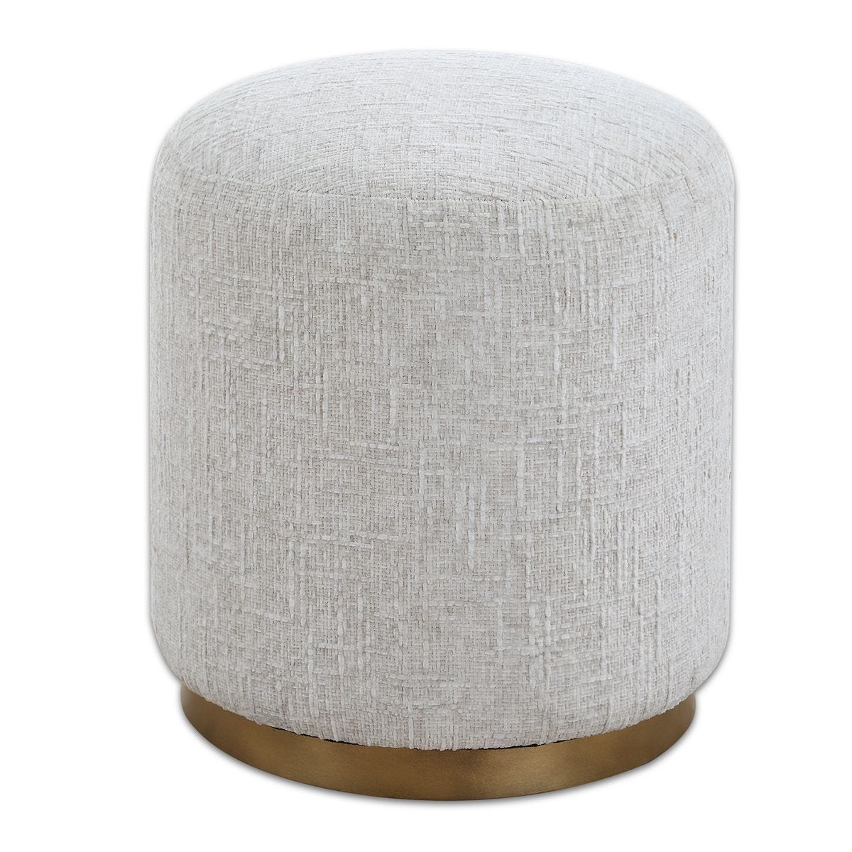White Vanity Stool