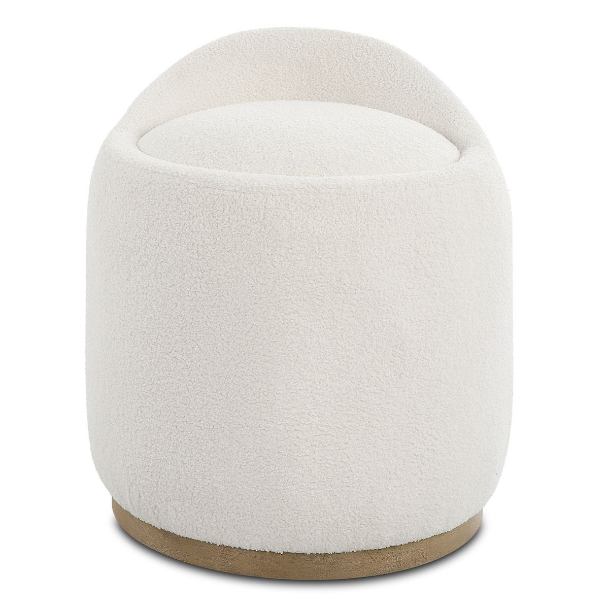 Swirl Swivel Ottoman