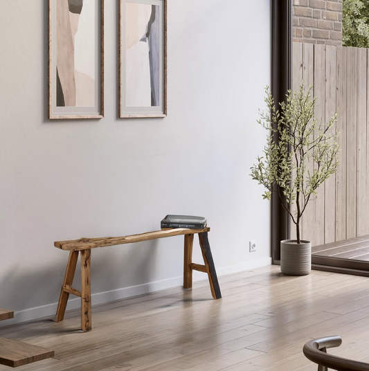 Rustic Entryway Bench